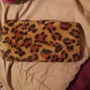 Fuzzy leapord wallet